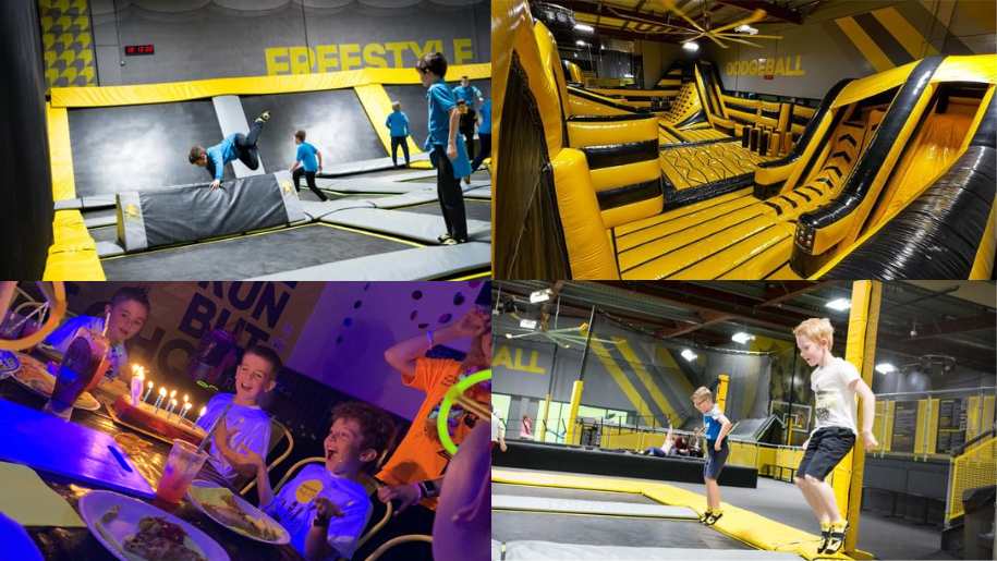 Have family days out at Freedome trampoline park in Cheshire