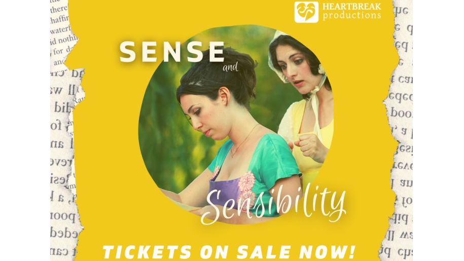 Poster for 'Sense & Sensibility', an open air theatre production at Bowood in Wiltshire.