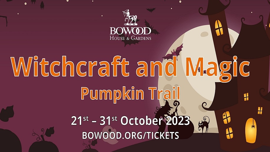 Poster for Halloween event at Bowood House & Gardens.