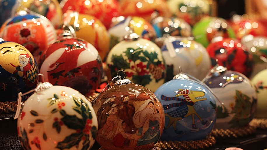 Generic Christmas Market Christmas tree balls