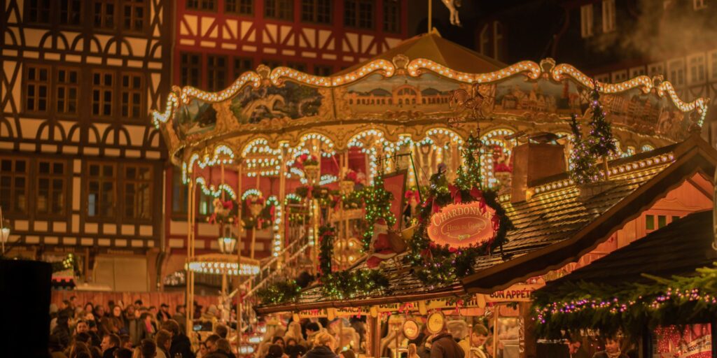 Christmas Market scene