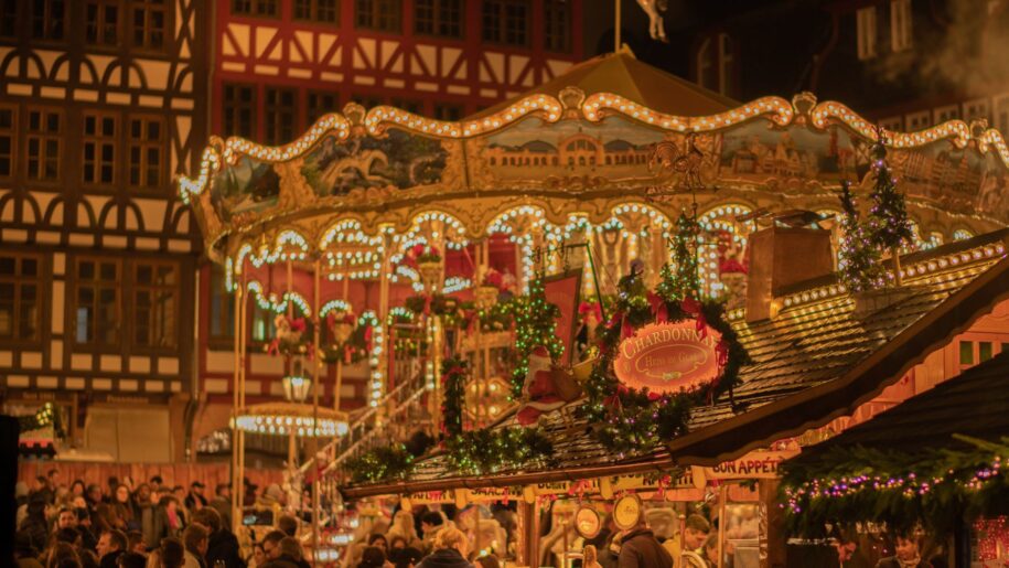Christmas Market scene