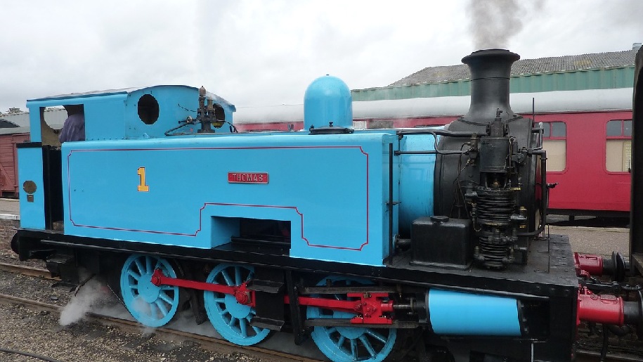 Generic image of Thomas the Tank Engine from the side