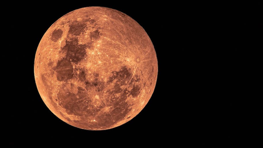 Close up of planet Venus