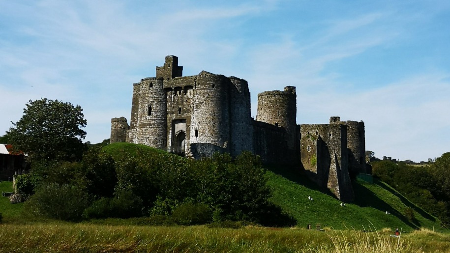 Kidwelly Castle in Carmarthenshire.