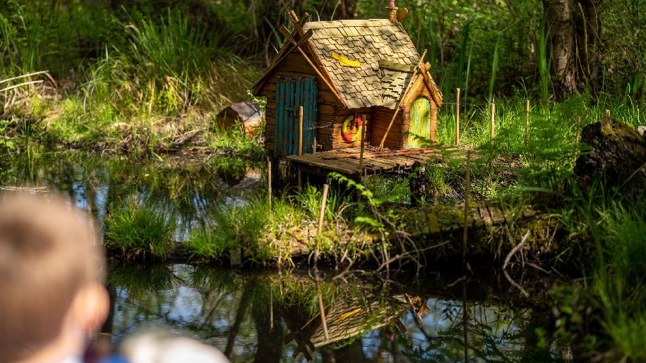 BeWilderwood Norfolk little hut on the riverbank