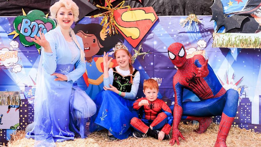 Bocketts Farm Superheroes and Princesses