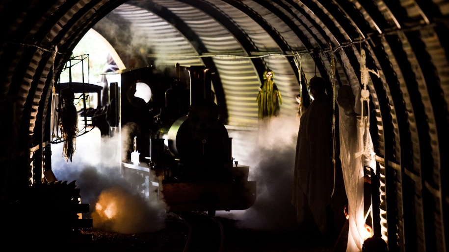 Halloween Ghost Train at Exbury Gardens.