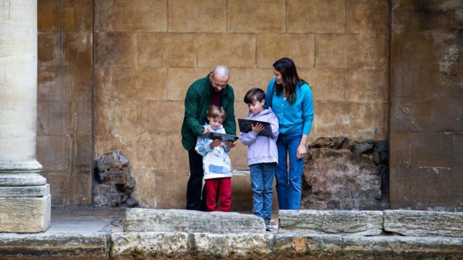 win a Family ticket to the Roman Baths