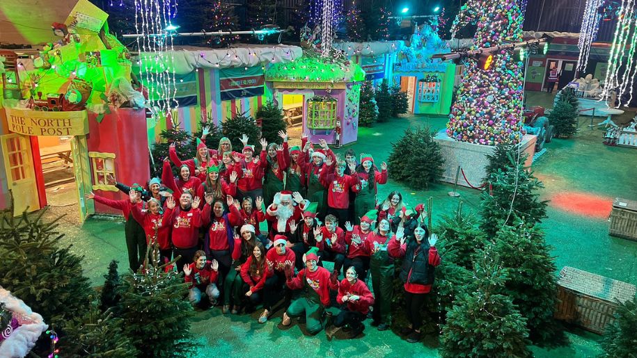 Lower Drayton Farm Christmas group shot