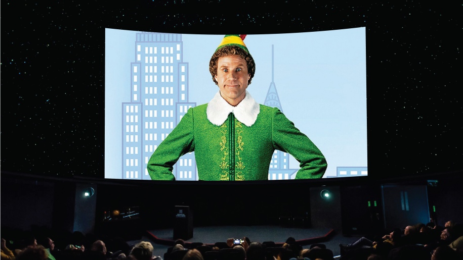 Scene from the film 'Elf'.