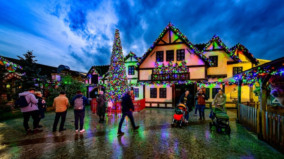 Christmas at Sundown Adventureland 2024 in Nottinghamshire