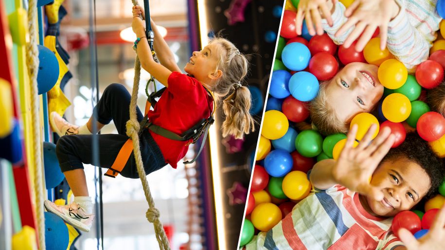 young climbers at Rock Up