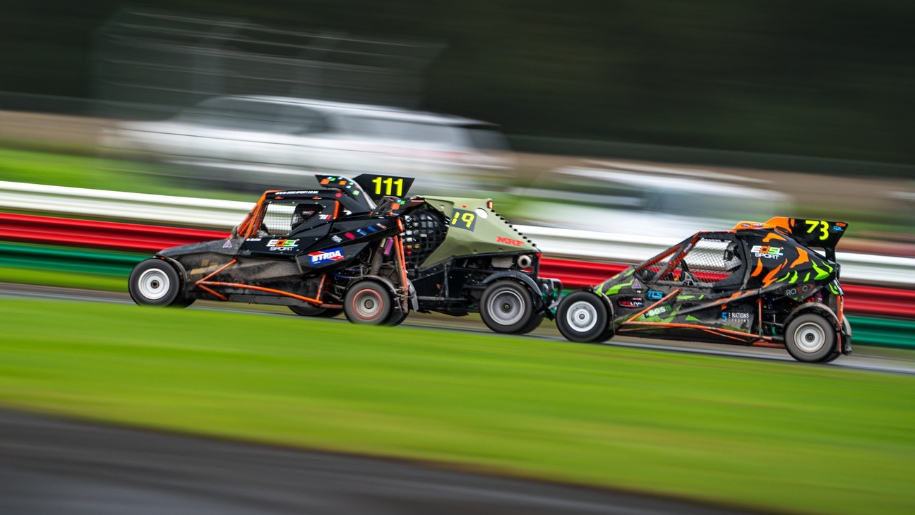 Cross cars racing.