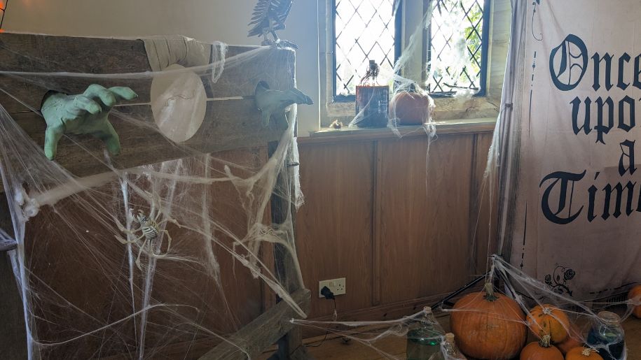 Halloween scene