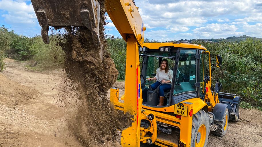 yellow digger