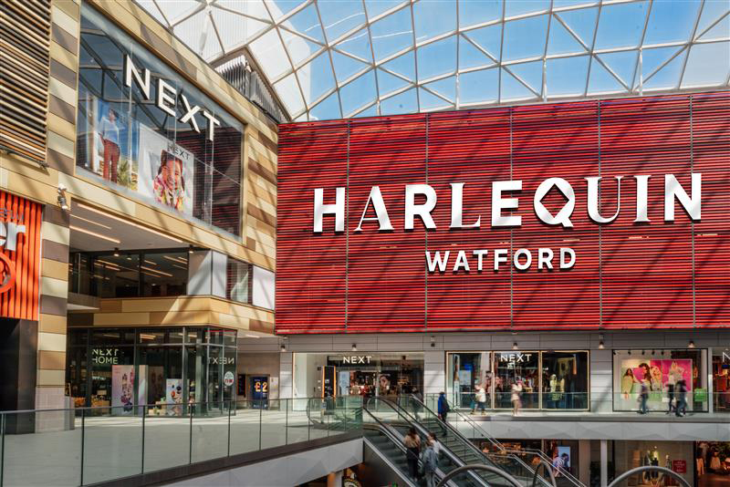 the harlequin shopping centre