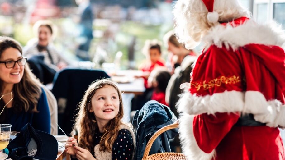 father christmas at ascot event