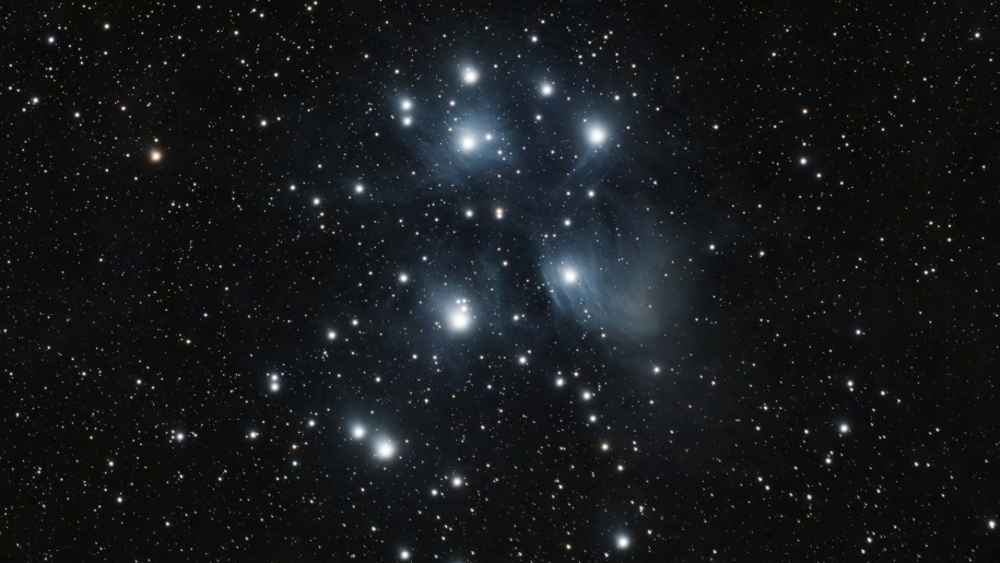 Stars in the night sky.