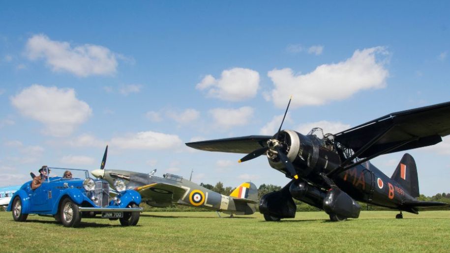 aeroplanes on display